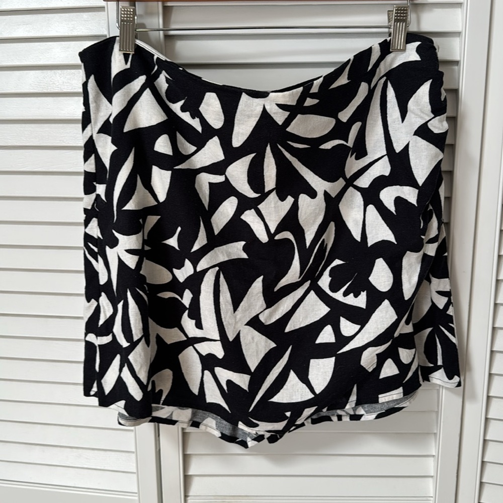 A New Day Linen Skort